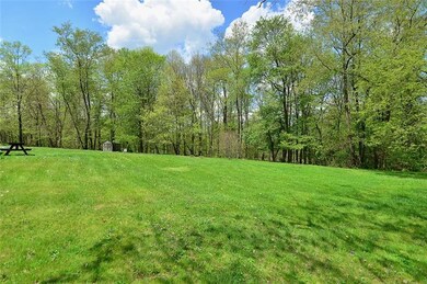 BACK YARD - the mowed property around the home is 