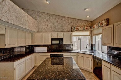 Kitchen w/Granite Counter Tops
