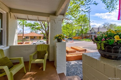 Fantastic elevated front porch