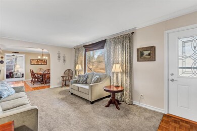 Entry into front living room