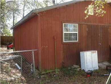 VIEW OF STORAGE BUILDING