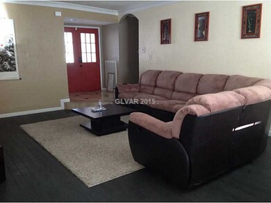 Living Room. Sunken living room facing foyer