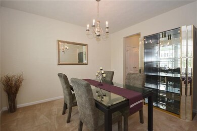 This is the view into the dining room as seen from