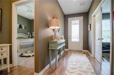 Downstairs Bedroom, Foyer & Flex Room