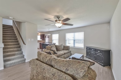 Home has a Great Flow from Living Room to Breakfast Area & Kitchen!