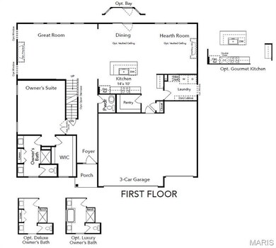 View of room layout