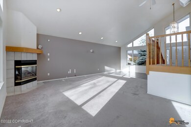 Living Room w/Gas Fireplace