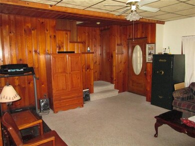 The knotty pine in the 18x15 living room is amazin