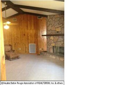 Living room & fireplace view