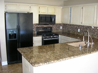 Kitchen with stainless steel gas range, black frid