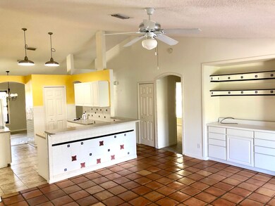 Kitchen Opens to Family Room