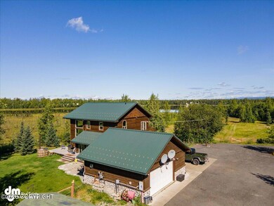 Aerial with House