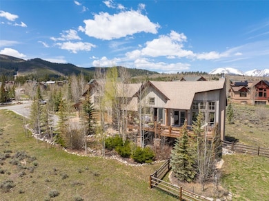 Decks are accessed from both levels of the home