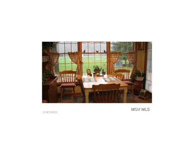 Dining area overlooking river