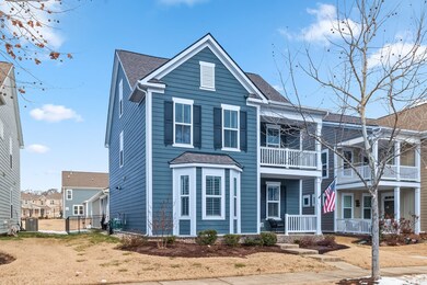 Side view of the home & fenced back yard