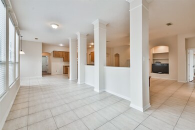 Sunroom provides a ton of natural light throughout the living areas and a world of possibilities for this flex space