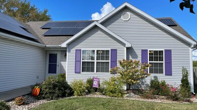 Landscaped front yard