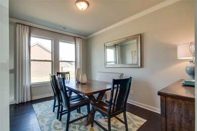 Spacious room with windows
