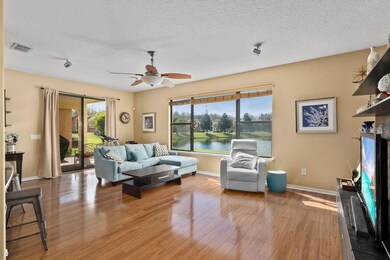 Water views from the family room.