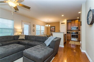 FAMILY ROOM OPEN TO KITCHEN