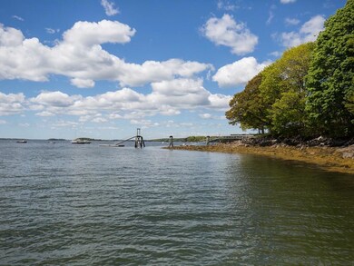 View from private dock