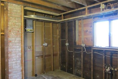 This is a view of the kitchen.  It has been gutted