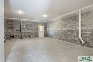 2-car tandem garage with storage