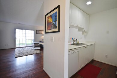 Hall to Kitchen and Living Room