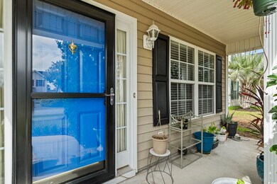 Entrance to property with a porch