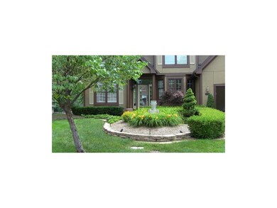 Beautiful fountain in the front yard!