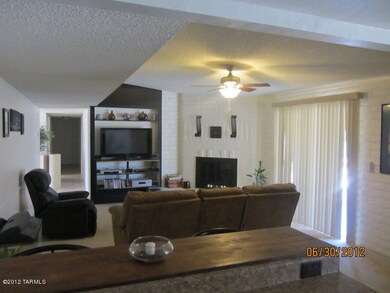 Great room (family room) with FP