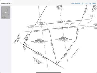 Survey map / technical document