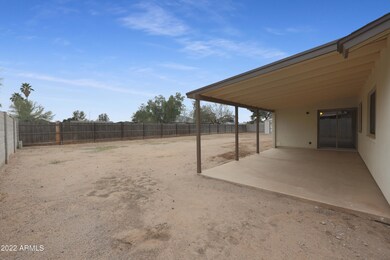 Covered patio