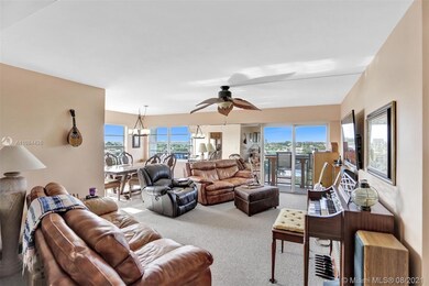 Entry way and living room