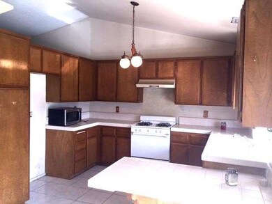Kitchen with with bar.