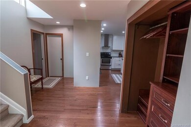 View from front door.  Main level bedroom and bath