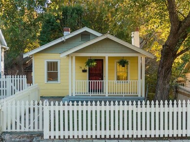 Fully fenced yard, front is level