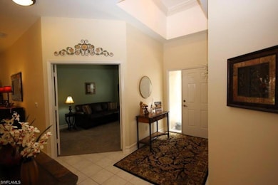 View of tiled foyer entrance