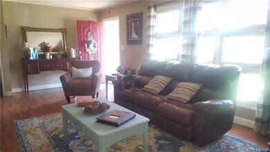 Family room with lots of natural light