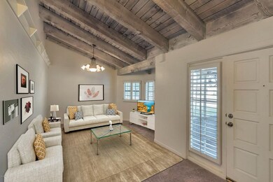 Sitting room staged