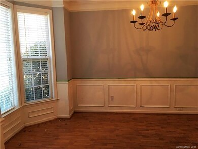 Dining Room with large bay window