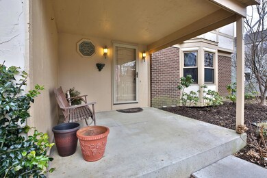 Welcoming front porch