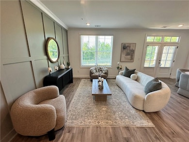 Detailed wall trim to elevate your Living Room