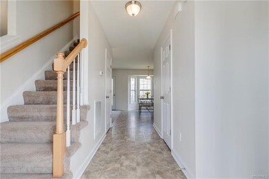Foyer and entrance hallway