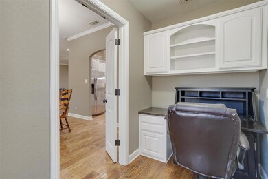 Office off of formal dining