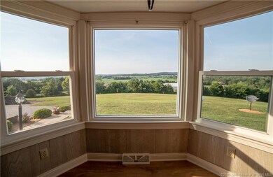 Beautiful Bay window view from Family Room