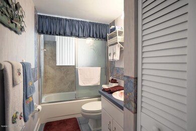 Guest bathroom .