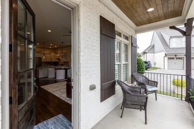 Inviting entry and front porch