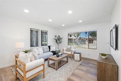 Nice view out of the window out to the pool.