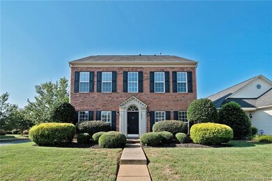 Mature landscaping and private corner lot.